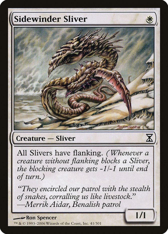 Sidewinder Sliver - Foil